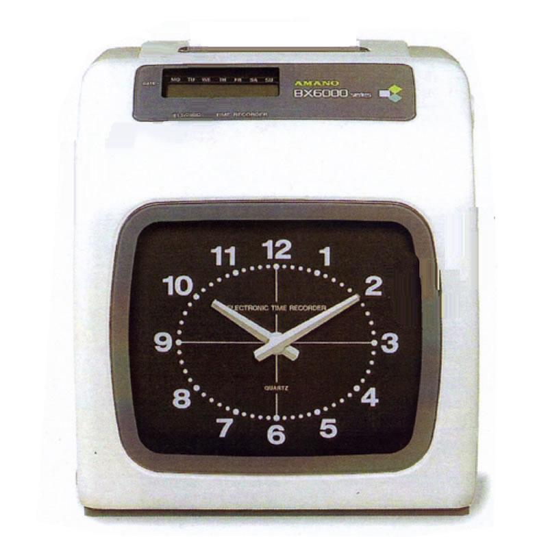 BX-6400 Amano Electronic and Time Recorder Clocking Machine